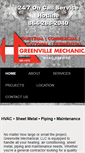 Mobile Screenshot of greenvillemechanical.com